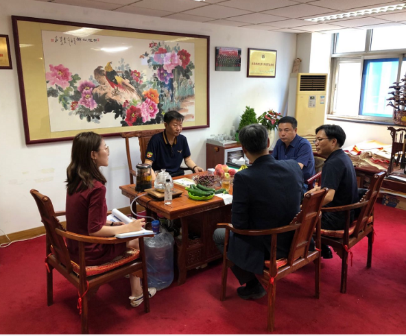 韓國(guó)GRS公司中國(guó)全權(quán)代表全文先生協(xié)韓豐珍公司CEO、會(huì)長(zhǎng)到訪岳氏集團(tuán)